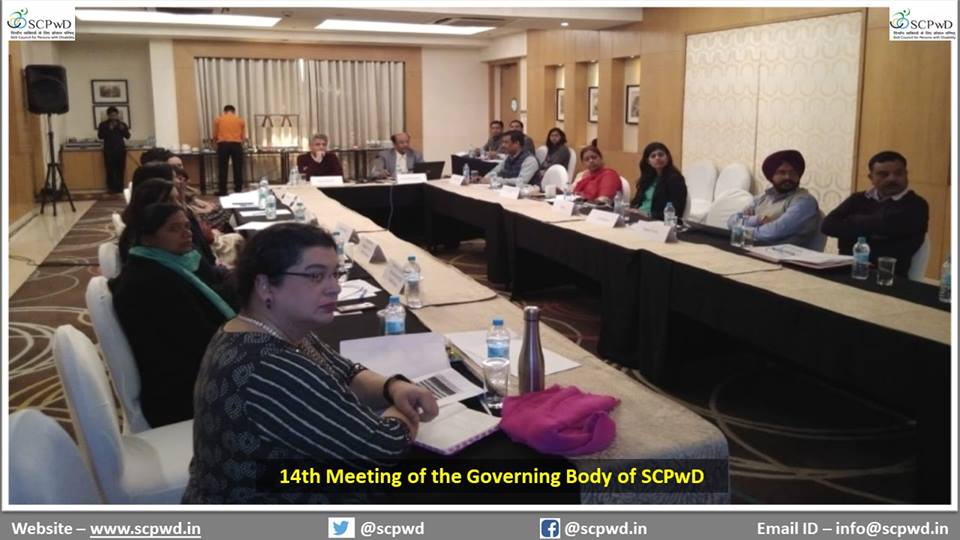 14th Meeting of the Governing Body of SCPwD - Dec'18